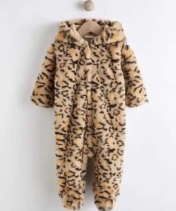 Next Animal Print Baby Pram Suit