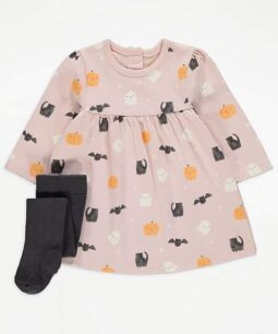 George Dress and Tights Outfit