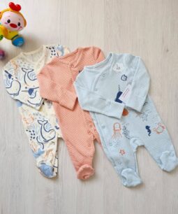 George Sea Life Sleepsuits 3 Pack