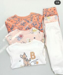 George Disney Bambi Pyjamas 3 Pack